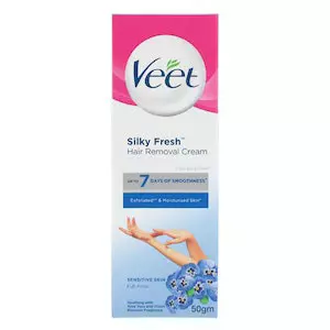 Veet H/R Cream Sensitive Skin Tube, 50g