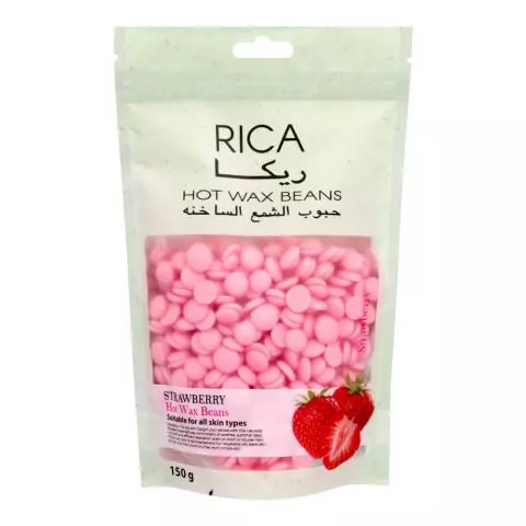Rica Hot Wax Beans Strawberry, 150g