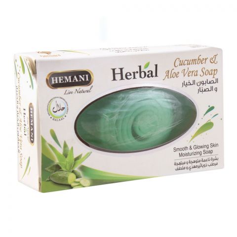 Hemani Herbal Cucumber & Aloe Vera, 100g