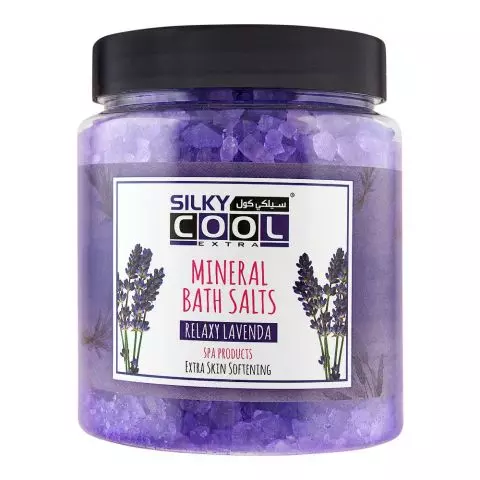 Silky Cool Bath Salts Relaxy Lavender, 750g