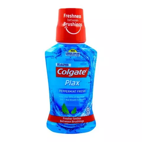Colgate Plax Mouth Wash Peppermint, 250ml