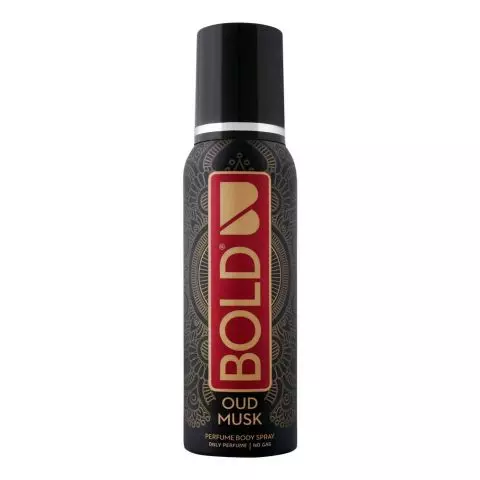 Bold Body Spray Oud Musk, 120ml