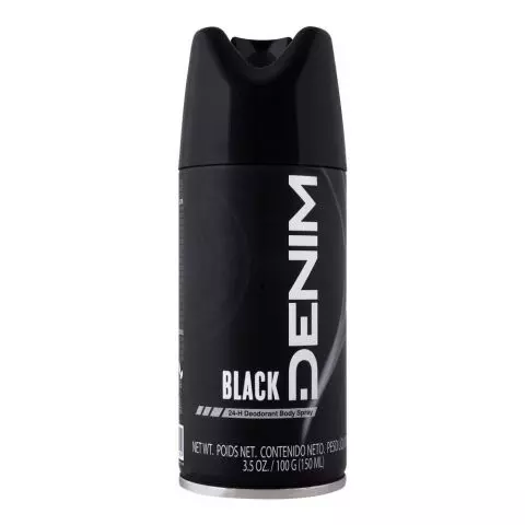 Denim Black Body Spray, 150ml