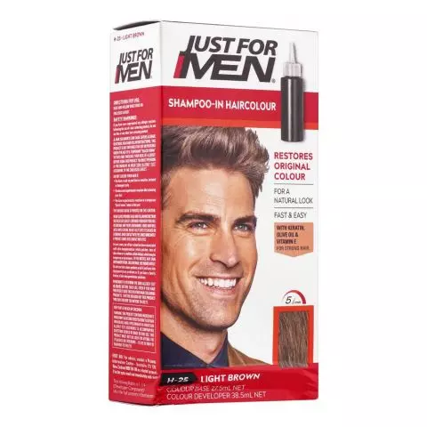 Just For Men Shampoo in Hair L/Brown, 25