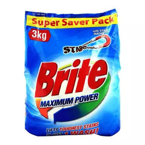 Brite D/T Powder Machine Wash, 1KG