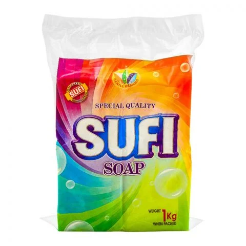 Sufi Vermicelli Laundry Soap, 1KG