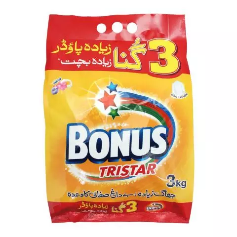 Bonus Detergent Powder Tristar, 3KG