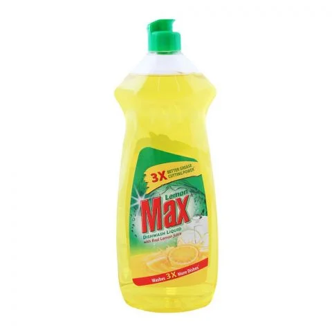 Max Dishwash Liquid Bottle, 750ml
