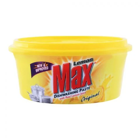 Max Dishwash Paste Lemon Jar, 400g