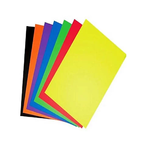 MS Colour Paper Mix Colour A4 Size , 01's