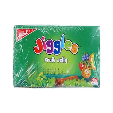 Hilal Jiggles Fruit Jelly, 18's