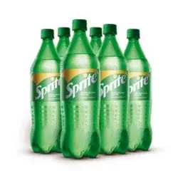 Sprite Soft Drink Bottle, 1.5LTR x6