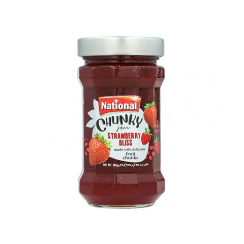 National Chunky Strawberry Jam Bliss, 385g