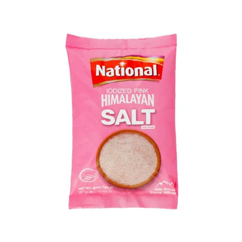 National Iodized Pink Salt, 800g