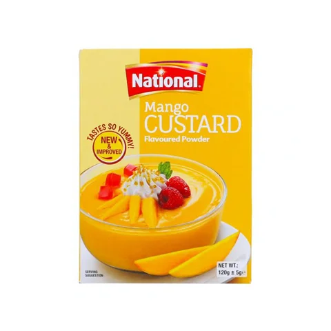 National Strawberry Custard Powder, 120g