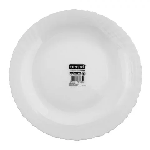 Arcopal Soup Plate Round White, 1's
