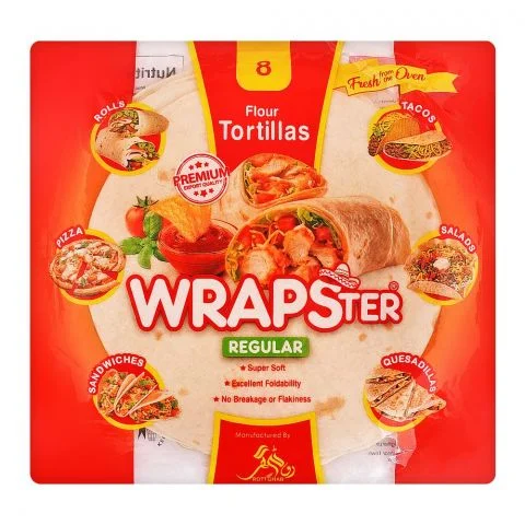 Wrapster Flour Trotillas Ragular, 8's