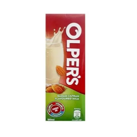 Olper's Flavoured Milk Badam Zafran, 180ml