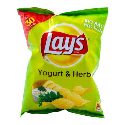 Lays Yogurt & Herb Chips, 80g
