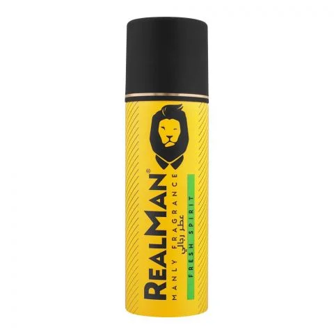 Real Man Body Spray Fresh Mood, 150ml