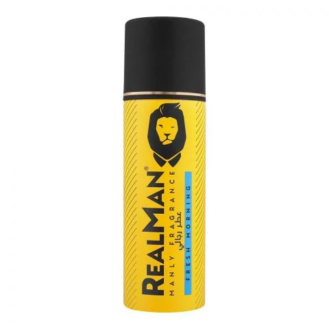 Real Man Body Spray Fresh Morning, 150ml
