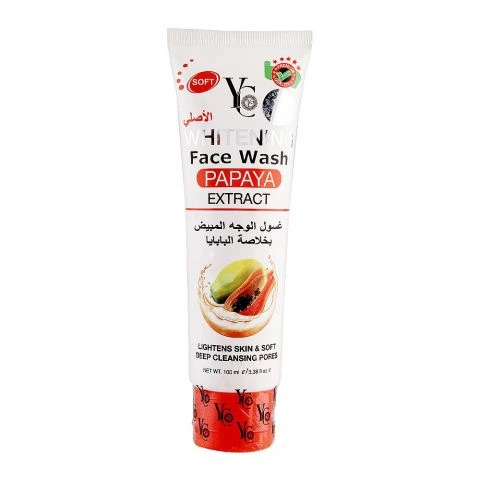 YC Face Wash Papaya Extract, 100ml