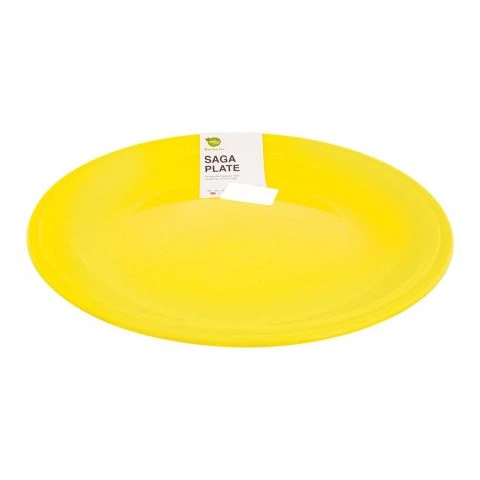 Appollo Saga Plate, Yellow