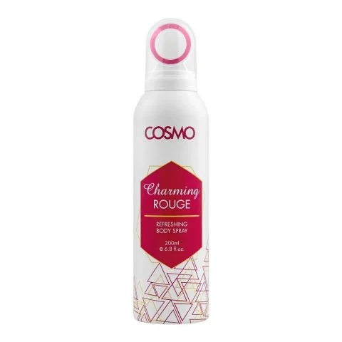Cosmo Charming Rouge Body Spray, 200ml