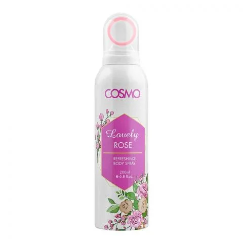 Cosmo Lovely Rose Body Spray, 200ml