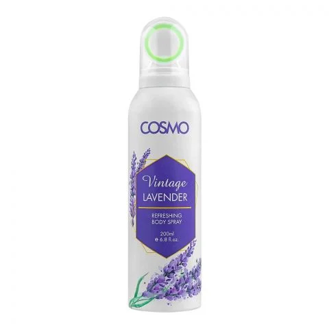 Cosmo Vintage Lavender Body Spray, 200ml
