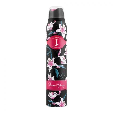 J. Pour Femme Perfume Body Spray Wild Spirit, 200ml