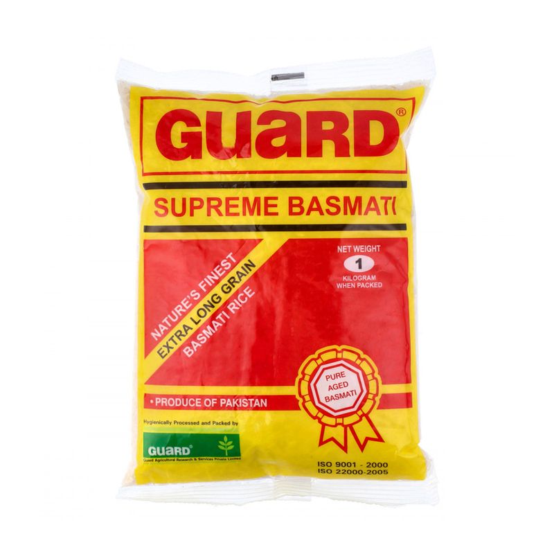 Guard Easy Cook Sella Rice, 5KG