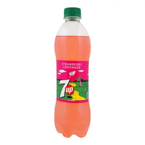 7up Strawberry Drink, 345ml