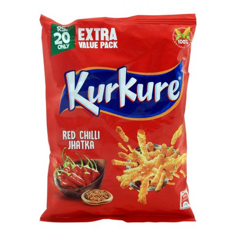 Kurkure Red Chilli Jhatka, 44g