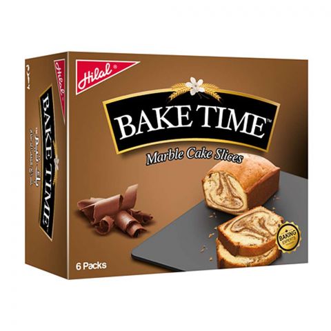 Hilal Bake Time Marble Cake Slice Box,