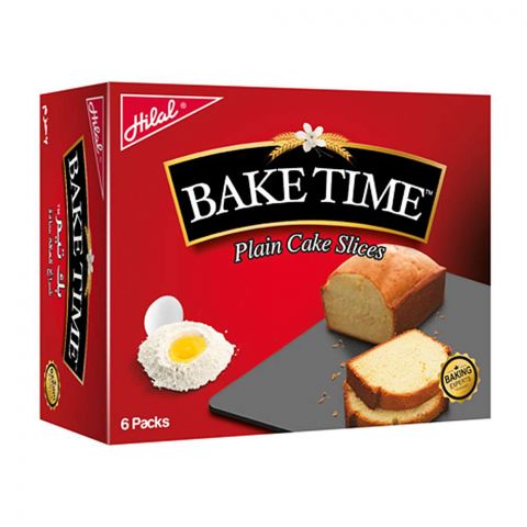 Hilal Bake Time Plain Cake Slice Box,