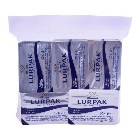 Lurpak Salted Butter, 10x10g