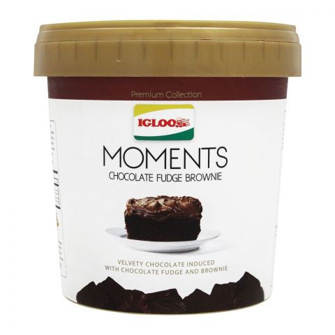 Igloo Moments Chocolate Fudge , 1000ml