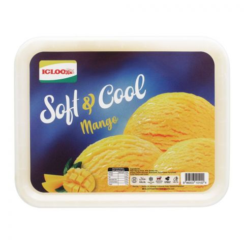 Igloo Soft N Cool Mango Ice-Cream, 1600ml