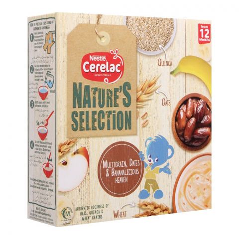 Nestle Cerelac Multigrain, Dates & Banana, 175g