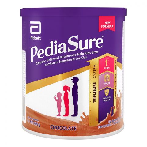 Pediasure Growth Chocolate P/M Tin, 400g