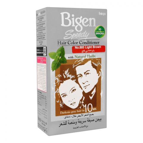 Bigen Hair Color Conditioner, Light Brown 885