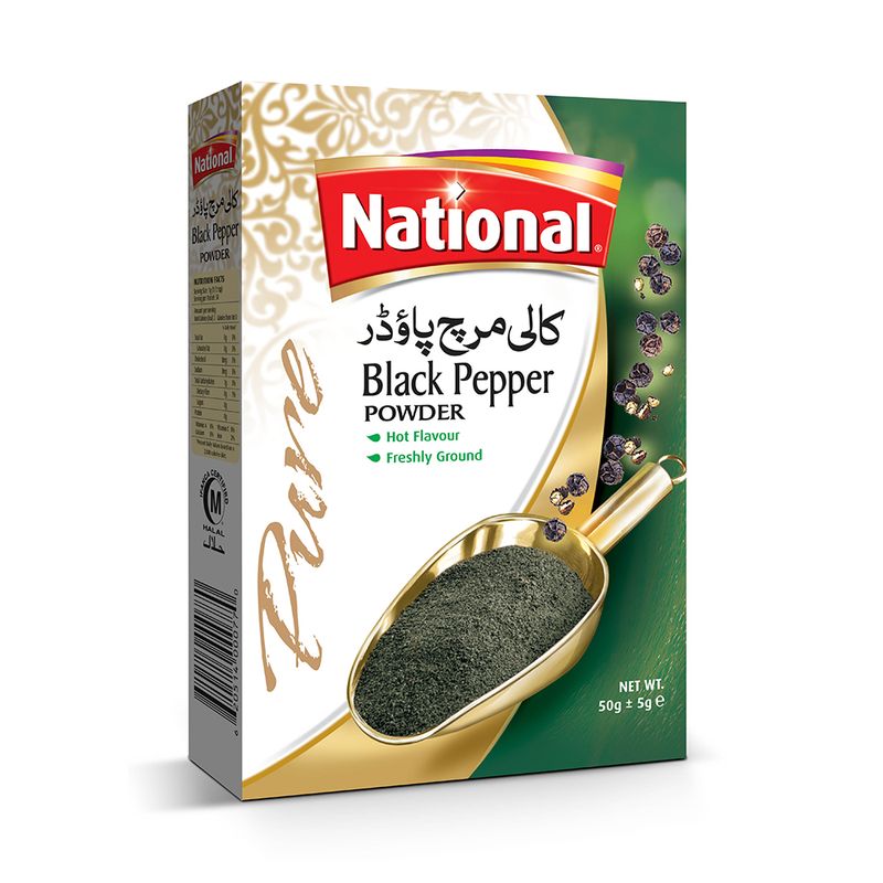 National Black Pepper Powder, 50g