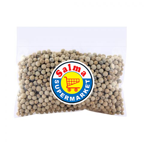 White Pepper Whole, 50g