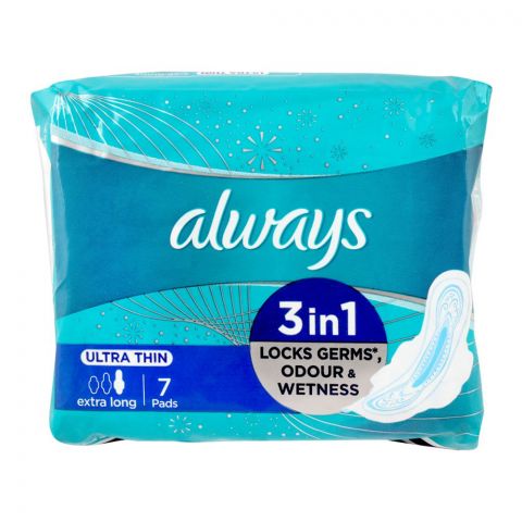 Always Sanitary Pads Maxi Thick E/L Trio, 26's 