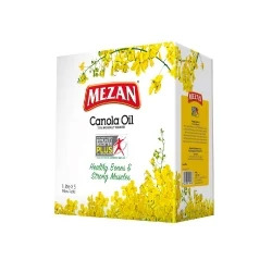 Mezan Canola Oil Pouch, 1LTR X 5