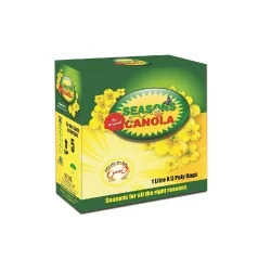 Season Canola Oil Pouch, 1LTR x5