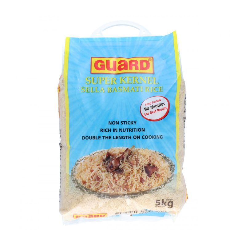 Guard Super Kernal Sella Basmati Rice, 5KG