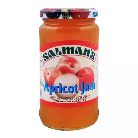 Salman's Apricot Jam Jar, 450g