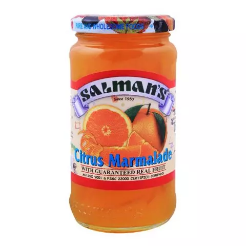 Salman's Citrus Marmalade Jar, 450g